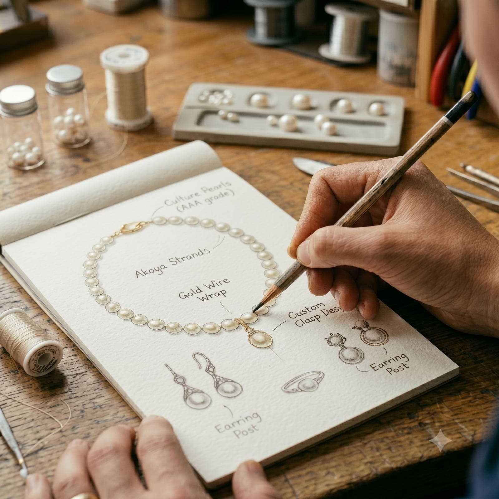 Fine pearls and precious stones sourced worldwide — Pearls & Colors Monaco